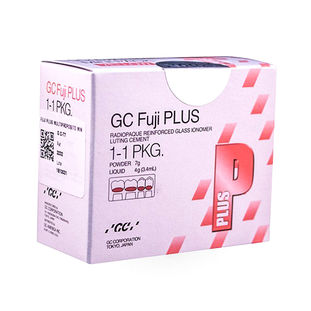 FUJI PLUS 1:1 AMERICA MINI. POLVO 7G/LIQ3.4ML  CEMENTO DE FIJACION DE IONOMERO DE VIDRIO REFORZADO CON RESINA